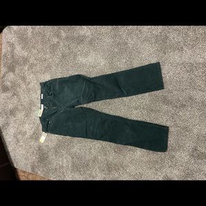 Emerald Green Corduroys